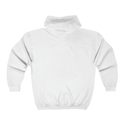 Unisex Full Zip Hooded Sweatshirt - Front Logo Only (2 Colors)