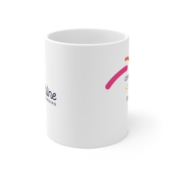White Ceramic Mug - Image 2