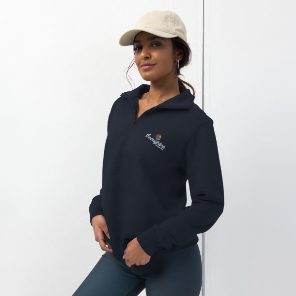 Unisex Fleece Pullover (Navy) - Image 7