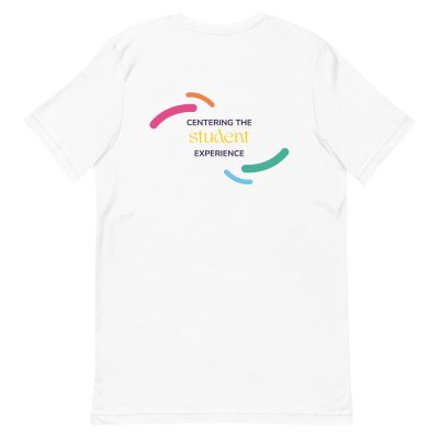 Unisex Crew Neck Tee - Front Logo With Back Tagline (2 colors)