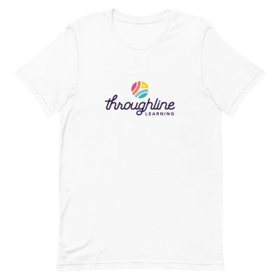 Unisex Crew Neck Tee - Front Logo With Back Tagline (2 colors)